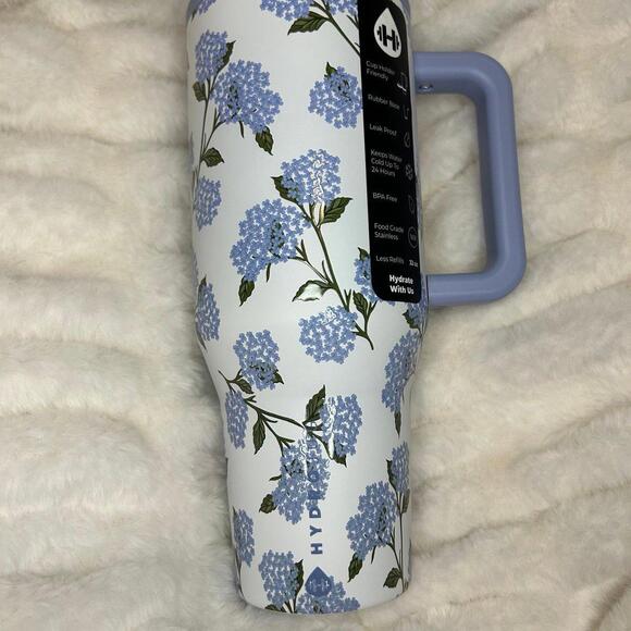NWT FLAWLESS HydroJug Hydrangea Traveler 32 oz - Picture 1 of 5